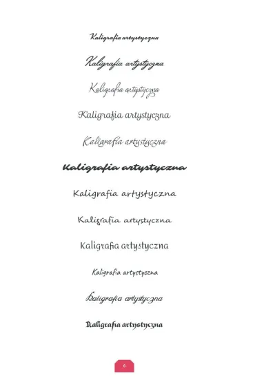 Kaligrafia artystyczna �wiczenia w pi�mie ozdobnym i w stylu retro - Katarzyna Szalewska