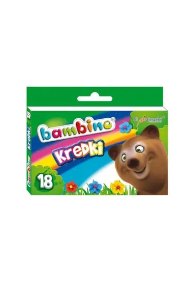 St. Majewski Kredki Bambino 18 szt.
