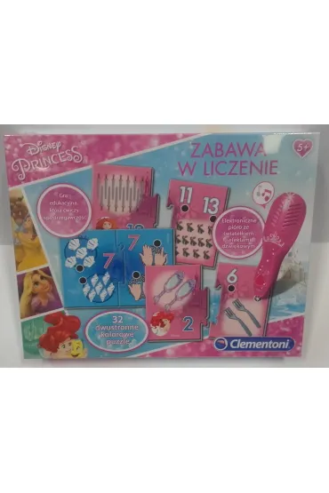 Disney Princess. Zabawa w liczenie