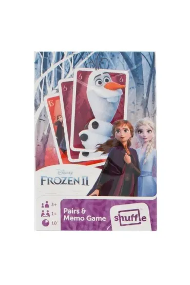 Pakiet: Kraina Lodu. Kolorowanka z naklejkami, Puzzle drewniane 50 el. Ulubiona Kraina Lodu, Czarny Piotru� i Memory. Frozen 2