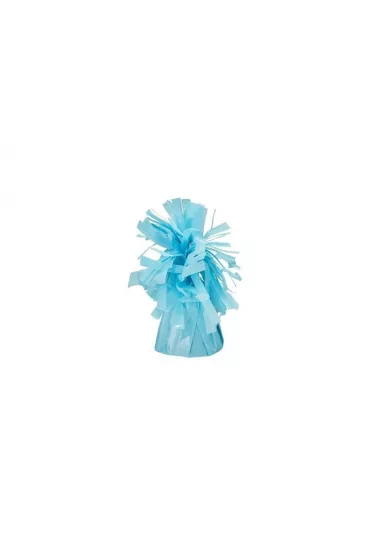 PartyDeco Ci�arek do balon�w foliowy jasno b�ekitny 4 szt.