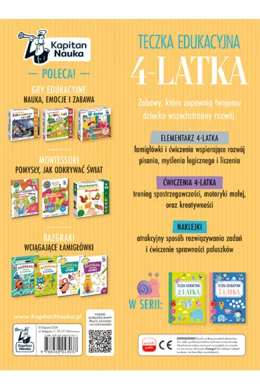 Teczka edukacyjna 4-latka