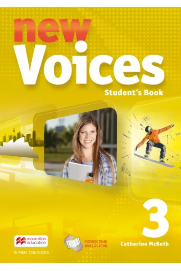 New Voices 3. Ksi��ka ucznia. J�zyk angielski. Gimnazjum - Catherine McBeth