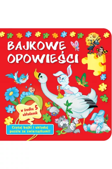 Ksi��ka z puzzlami. Bajkowe opowie�ci