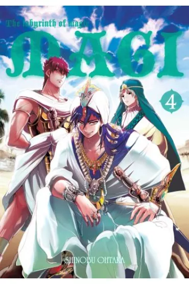 Magi: Labirynth of Magic. Tom 4 - Shinobu Ohtaka