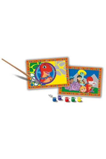 Malowanie po numerach CreArt - Dino Ranch Ravensburger