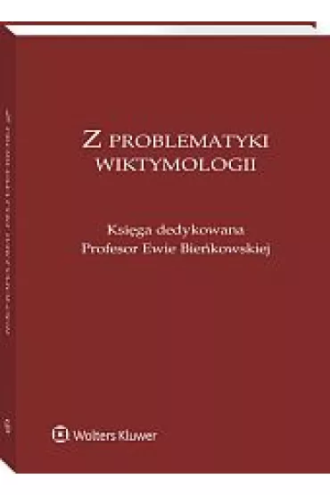 Z problematyki wiktymologii