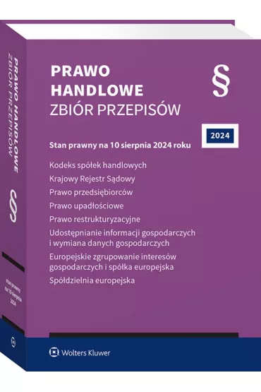 Prawo handlowe. Zbi�r przepis�w