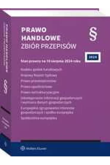 Prawo handlowe. Zbi�r przepis�w