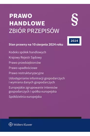 Prawo handlowe. Zbi�r przepis�w
