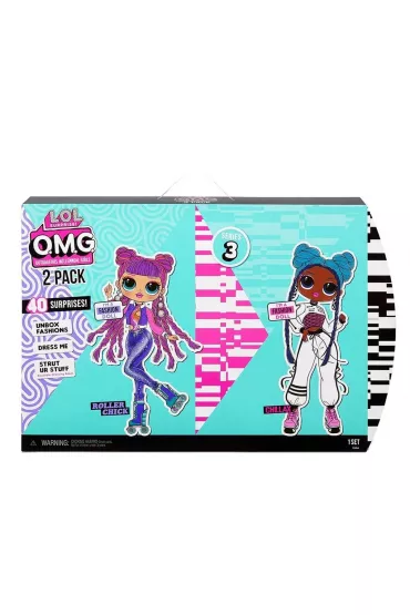 LOL Surprise OMG 2pk S3 Roller Chick... (3szt) Mga Entertainment