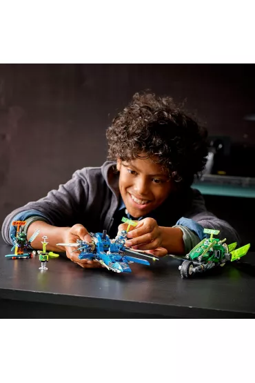 LEGO NINJAGO Wy�cig�wki Jaya i Lloyda 71709