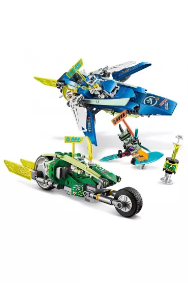 LEGO NINJAGO Wy�cig�wki Jaya i Lloyda 71709