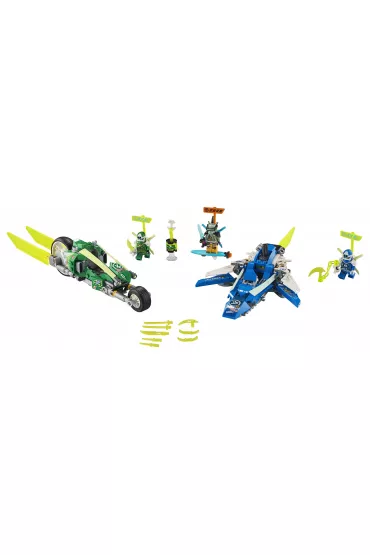 LEGO NINJAGO Wy�cig�wki Jaya i Lloyda 71709