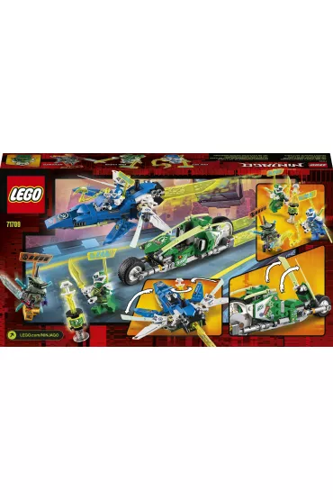 LEGO NINJAGO Wy�cig�wki Jaya i Lloyda 71709