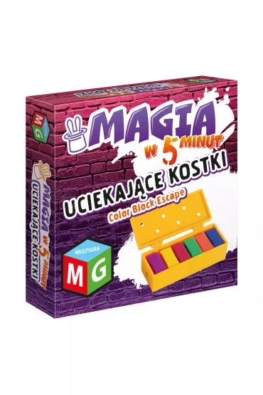 Magia w 5 minut - Uciekaj�ce kostki Multigra