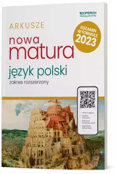 Nowa matura 2023. J�zyk polski. Arkusze maturalne. Zakres rozszerzony - Aleksandra Marzec