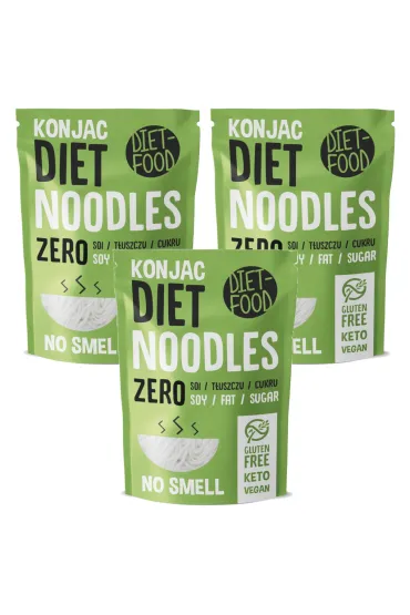 Diet-Food Makaron konjac noodle Zestaw 3 x 200 g