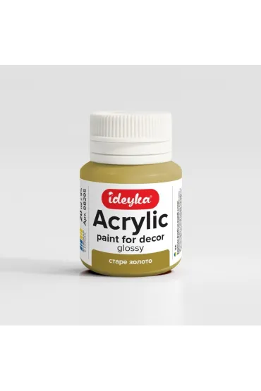 Ideyka Farba akrylowa Stare z�oto 20ml