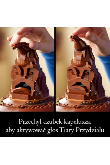 LEGO Harry Potter M�wi�ca Tiara Przydzia�u 76429