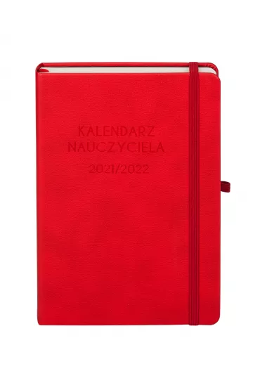 Antra Kalendarz 2021/2022 A5 Nauczyciela czerwony DNS