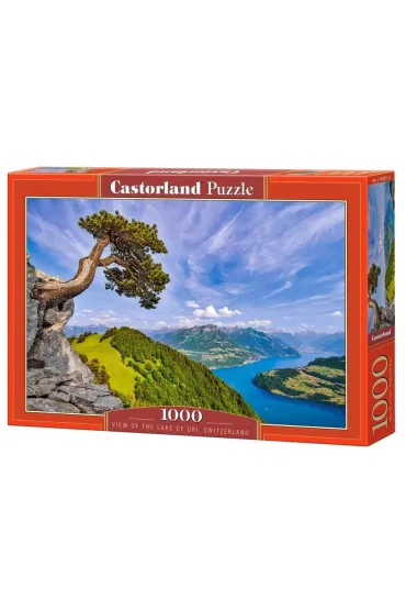 Puzzle 1000 el. View of the Lake of Uri, Switzerland Castorland