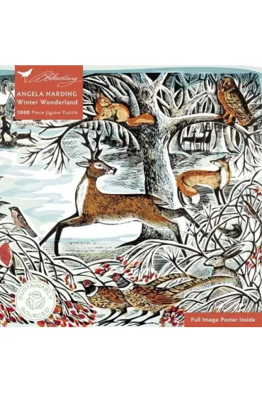 Puzzle 1000 Zimowa Kraina Czar�w Flame Tree