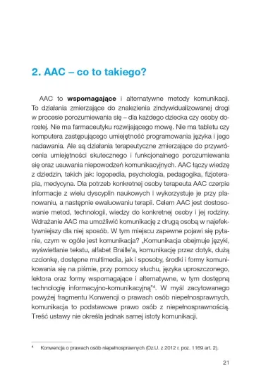 AAC dla ka�dego. Poradnik dla rodzic�w - Magdalena  Nosko-Goszczycka