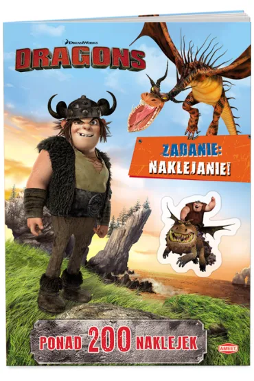 Je�dzcy smok�w zadanie naklejanie! *