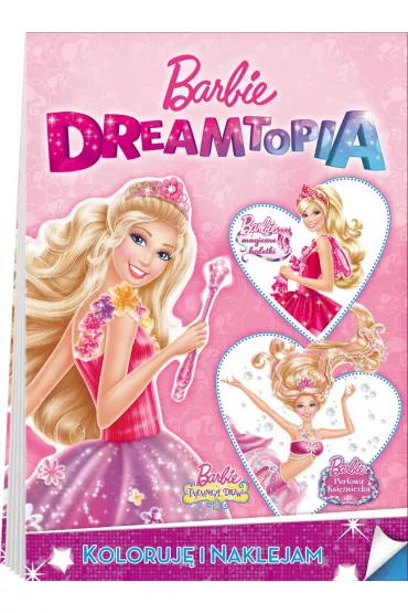 Barbie. Koloruj� i naklejam