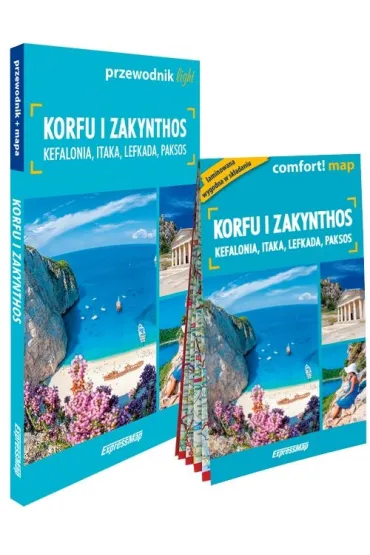 Korfu i Zakynthos zestaw przewodnikowy 2w1 light 2026 - Piotr Jab�o�ski
