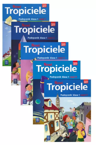 Nowi Tropiciele. Edukacja wczesnoszkolna. Podr�cznik. Cz�� 1-5. Klasa 1 - Agnieszka Banasiak, Agnieszka Burdzi�ska, Beata Nadarzy�ska, Jadwiga Hanisz, Jolanta Dymarska, Marzena Ko�aczy�ska