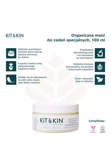 Kit and Kin Organiczna Ma do Zada Specjalnych dla Maluszka 100 ml