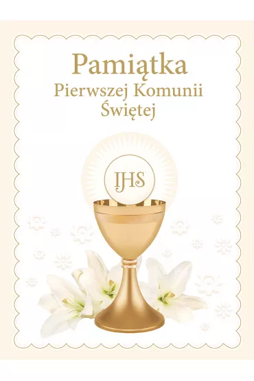 Pami�tka Pierwszej Komunii �wi�tej