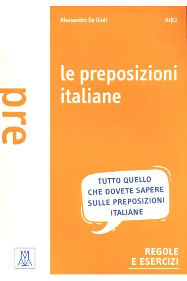 Preposizioni italiane - Alessandro De Giuli
