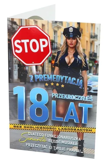 Yeku Karnet Urodziny 18