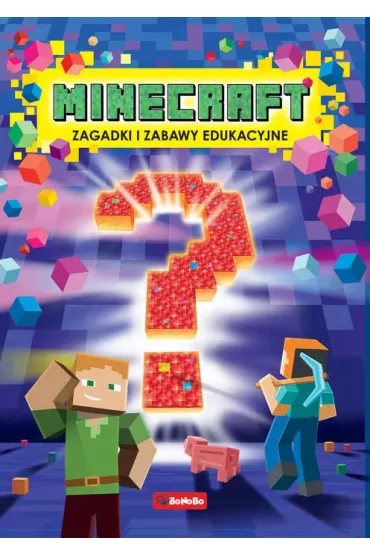 Minecraft. Zagadki i zabawy edukacyjne - Justyna Mrowiec