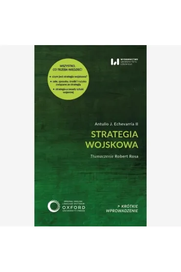 Strategia wojskowa - Antulio J Echevarria II