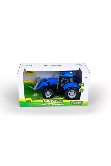 Traktor z akcesoriami Dumel