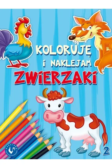 Koloruj� i naklejam zwierzaki 2