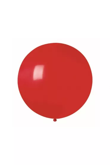Gemar Balon pastelowy czerwony kula 80cm