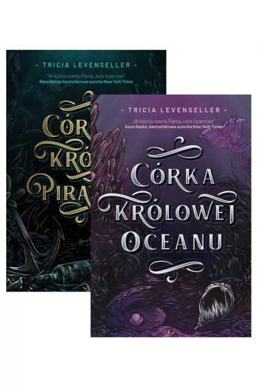 Pakiet C�rka Kr�la Pirat�w. Tomy 1-2: C�rka Kr�la Pirat�w, C�rka Kr�lowej Oceanu - Tricia  Levenseller