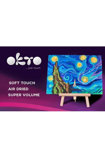 Sensory Art Okto Zestaw kreatywny - Klomby w Holandii 30x40 cm