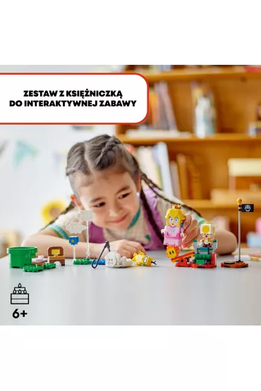 LEGO Super Mario Przygody z interaktywn� figurk� LEGO® Peach™ 71441
