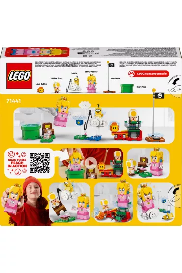 LEGO Super Mario Przygody z interaktywn� figurk� LEGO® Peach™ 71441