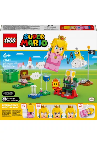 LEGO Super Mario Przygody z interaktywn� figurk� LEGO® Peach™ 71441