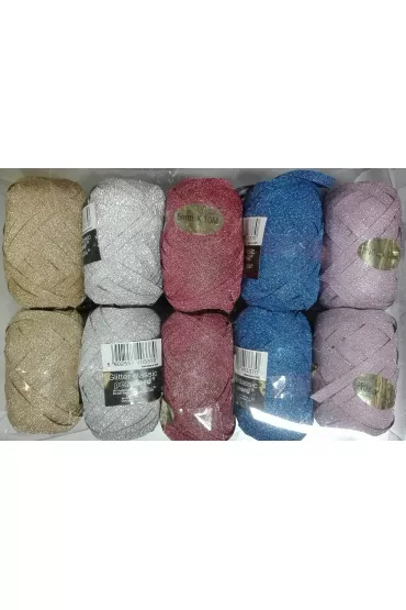 Polsirhurt Kokon Glitter Classic 5mm, 20 x 10m