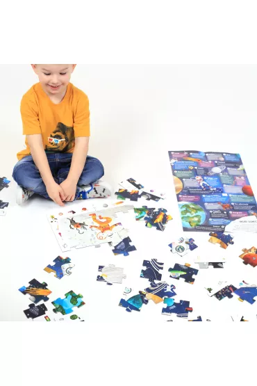 Puzzle obserwacyjne 60 el. Kosmos Bright Junior Media
