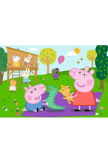 Puzzle 60 el. Super Shape XXL. �winka Peppa Trefl