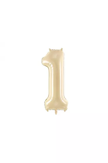 PartyDeco Balon foliowy 1 be� 72cm